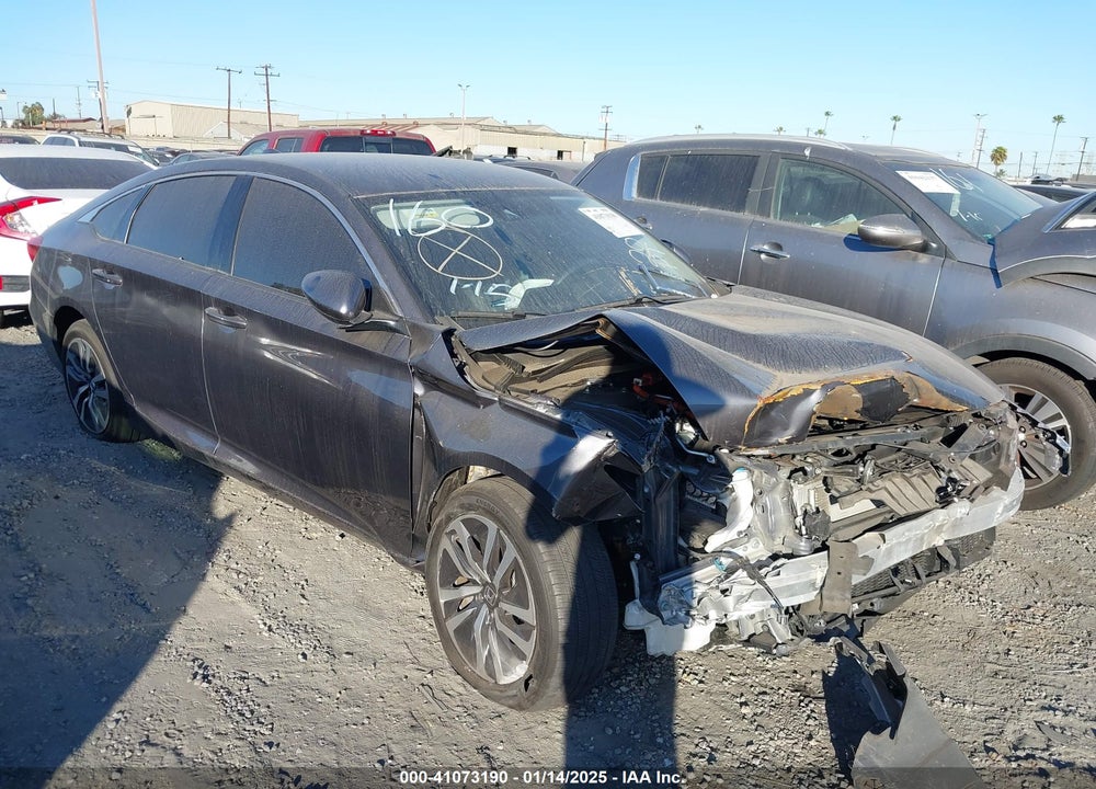 2021 HONDA ACCORD HYBRID VIN: 1HGCV3F14MA009219