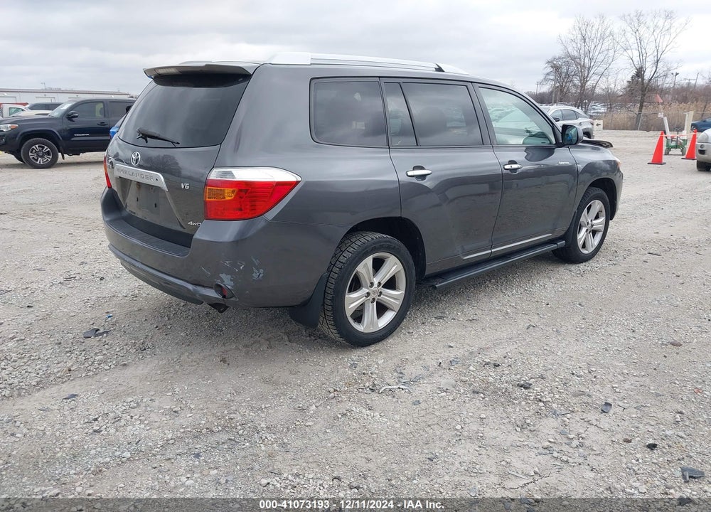 2008 TOYOTA HIGHLANDER LIMITED VIN: JTEES42AX82053488