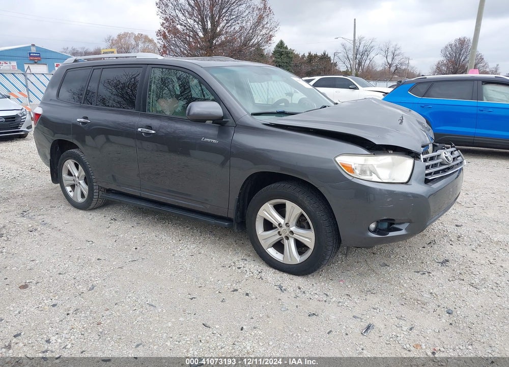 2008 TOYOTA HIGHLANDER LIMITED VIN: JTEES42AX82053488