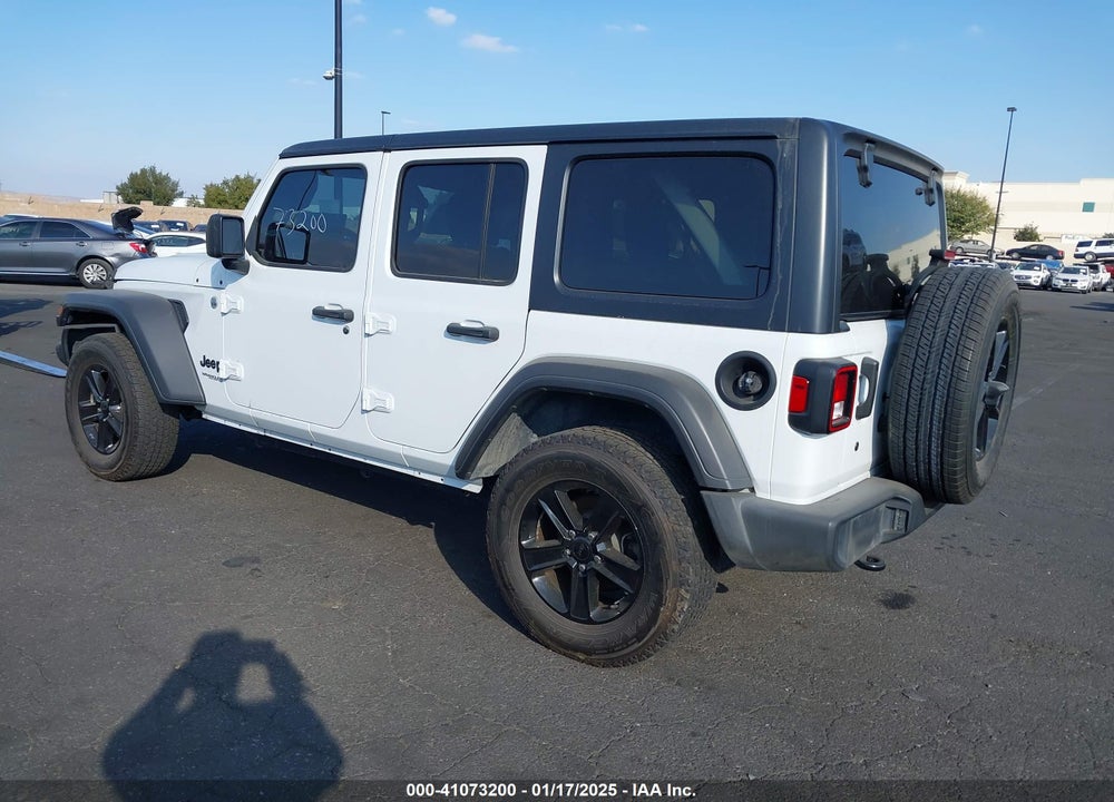 2020 JEEP WRANGLER UNLIMITED SPORT ALTITUDE 4X4 VIN: 1C4HJXDN8LW120502