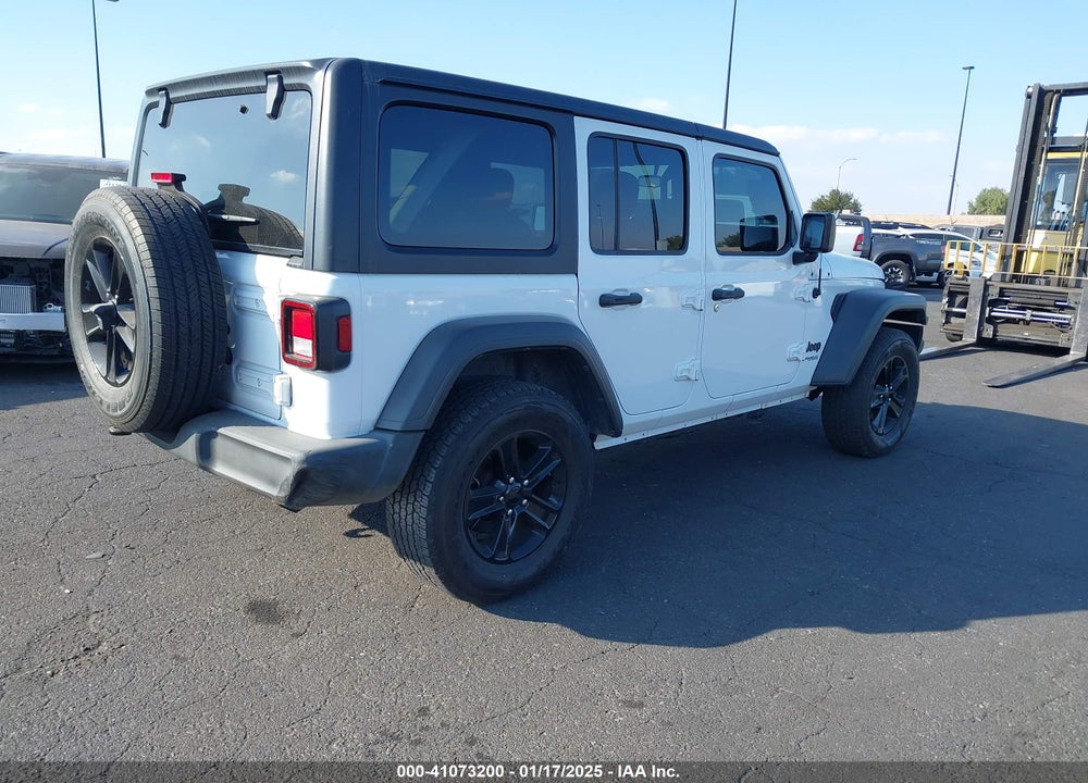 2020 JEEP WRANGLER UNLIMITED SPORT ALTITUDE 4X4 VIN: 1C4HJXDN8LW120502