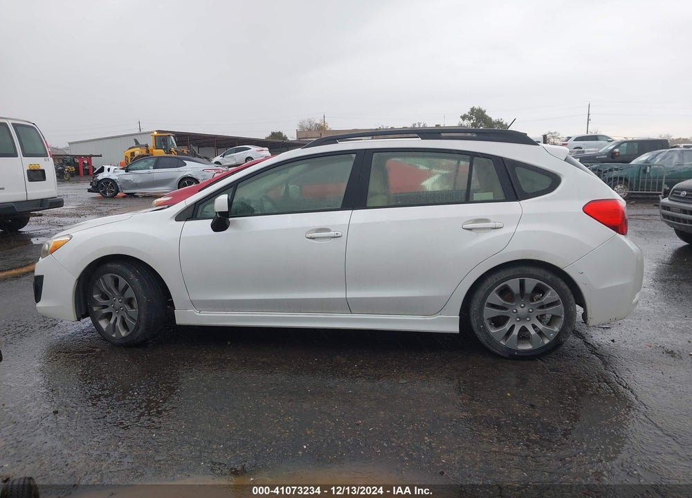 2013 SUBARU IMPREZA 2.0I SPORT PREMIUM VIN: JF1GPAL67DG806159