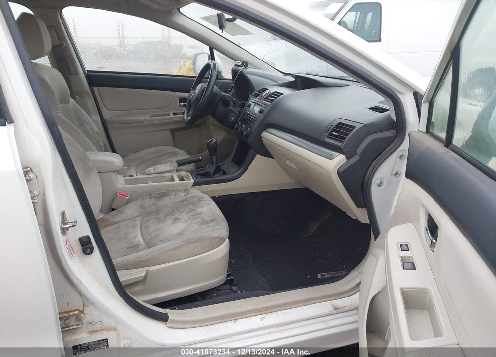 2013 SUBARU IMPREZA 2.0I SPORT PREMIUM VIN: JF1GPAL67DG806159