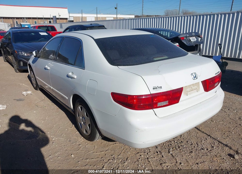 2005 HONDA ACCORD 2.4 LX VIN: 1HGCM56415L000539