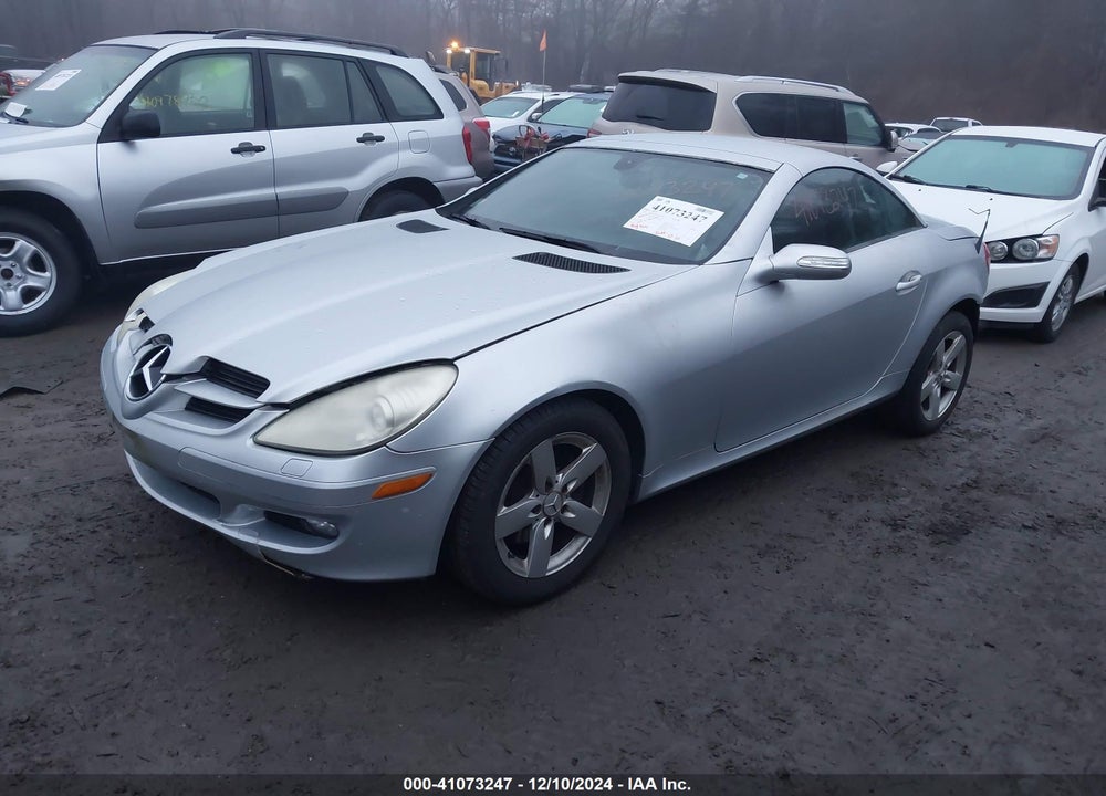 2006 MERCEDES-BENZ SLK 280 VIN: WDBWK54F86F086808