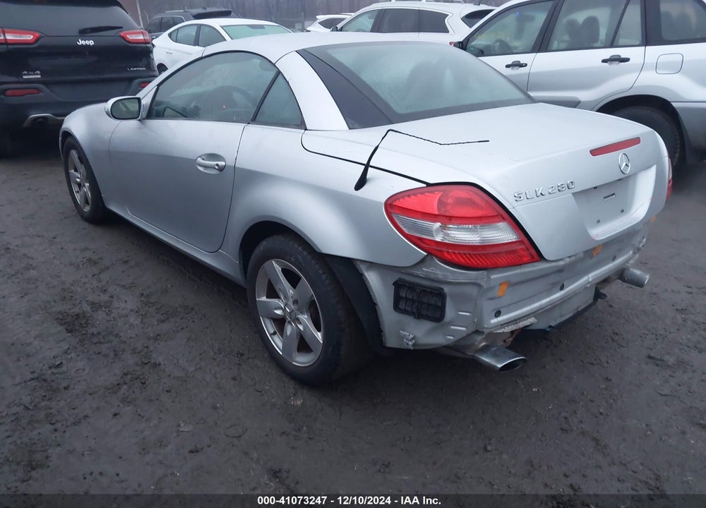 2006 MERCEDES-BENZ SLK 280 VIN: WDBWK54F86F086808