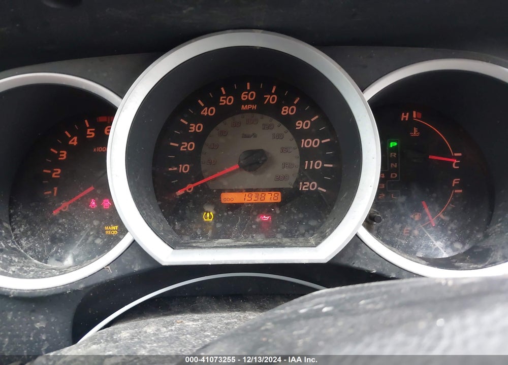 2007 TOYOTA TACOMA PRERUNNER V6 VIN: 3TMJU62N87M046493