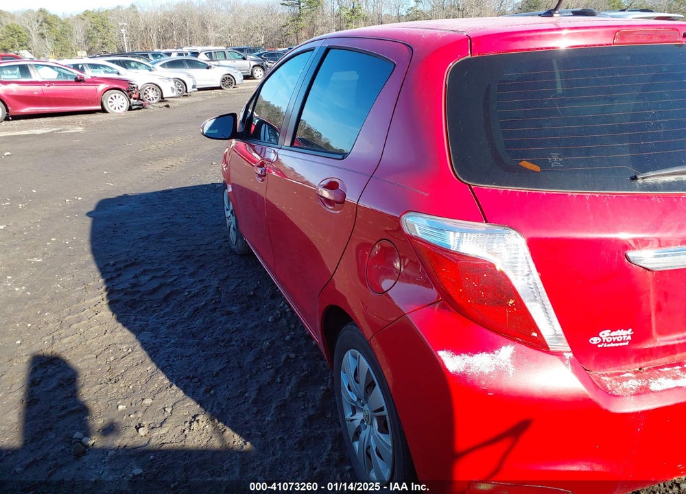 2014 TOYOTA YARIS LE (TMC/CBU PLANT) VIN: JTDKTUD38ED584367