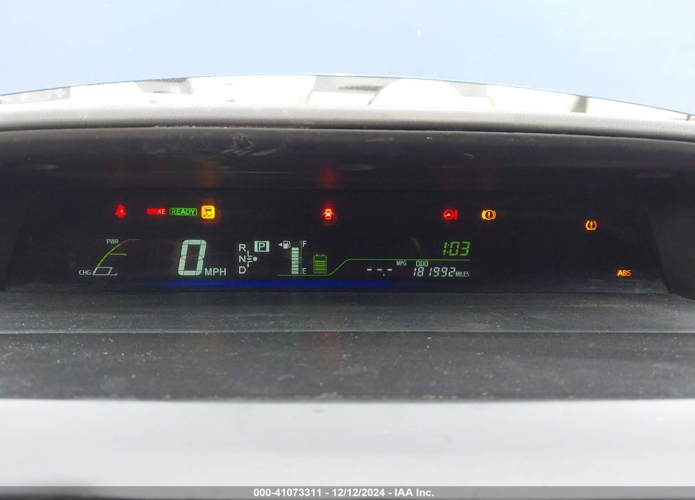 2012 TOYOTA PRIUS V THREE VIN: JTDZN3EU7C3037409