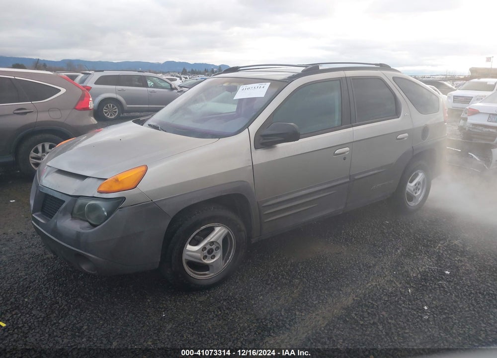 2001 PONTIAC AZTEK GT VIN: 3G7DA03E61S523408
