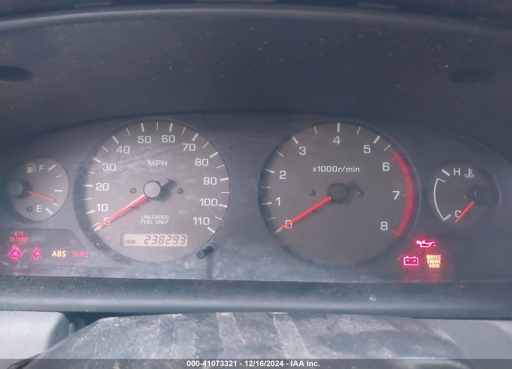 2000 NISSAN FRONTIER SE/SE-V6/XE-V6 VIN: 1N6ED27Y1YC373766