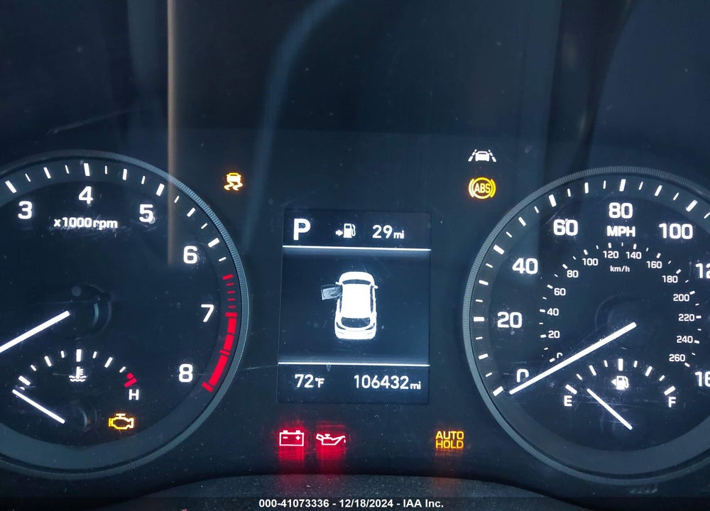 2020 HYUNDAI TUCSON SE VIN: KM8J2CA44LU132589