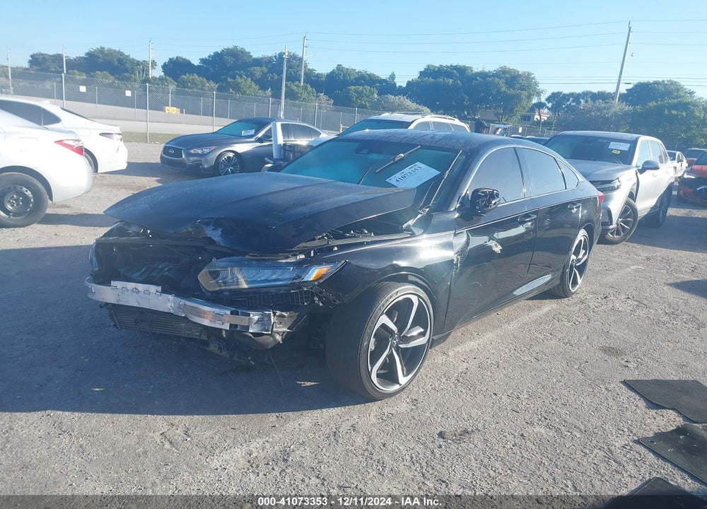 2021 HONDA ACCORD VIN: 1HGCV1F43MA021909