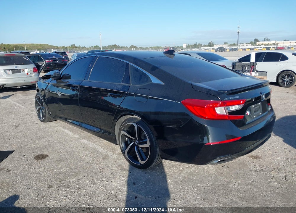 2021 HONDA ACCORD VIN: 1HGCV1F43MA021909