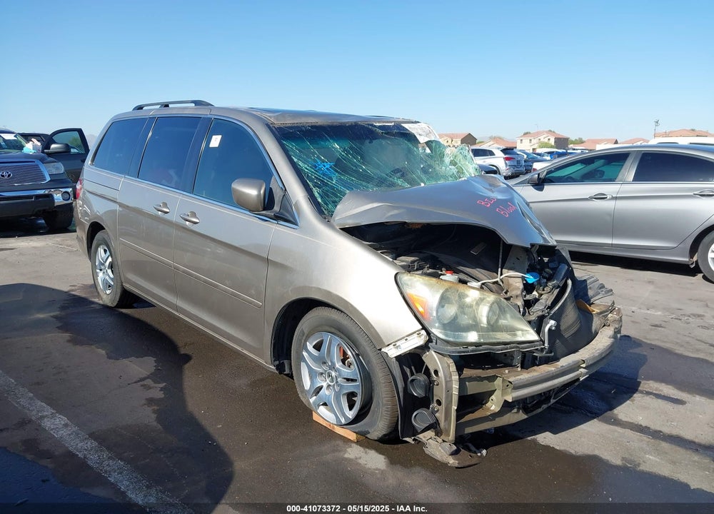 2005 HONDA ODYSSEY EX-L VIN: 5FNRL38755B063203