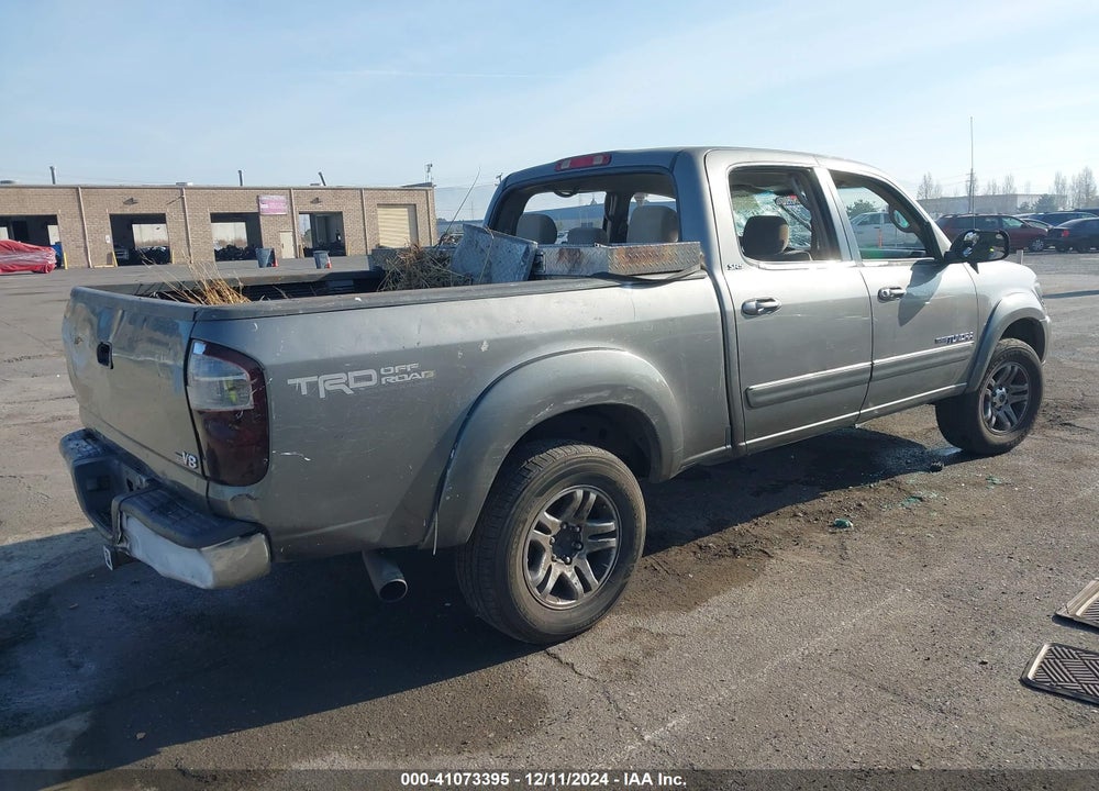 2005 TOYOTA TUNDRA SR5 V8 VIN: 5TBET34125S480427