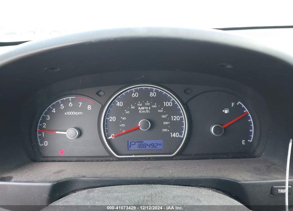 2010 HYUNDAI ELANTRA BLUE/GLS/SE VIN: KMHDU4ADXAU180995