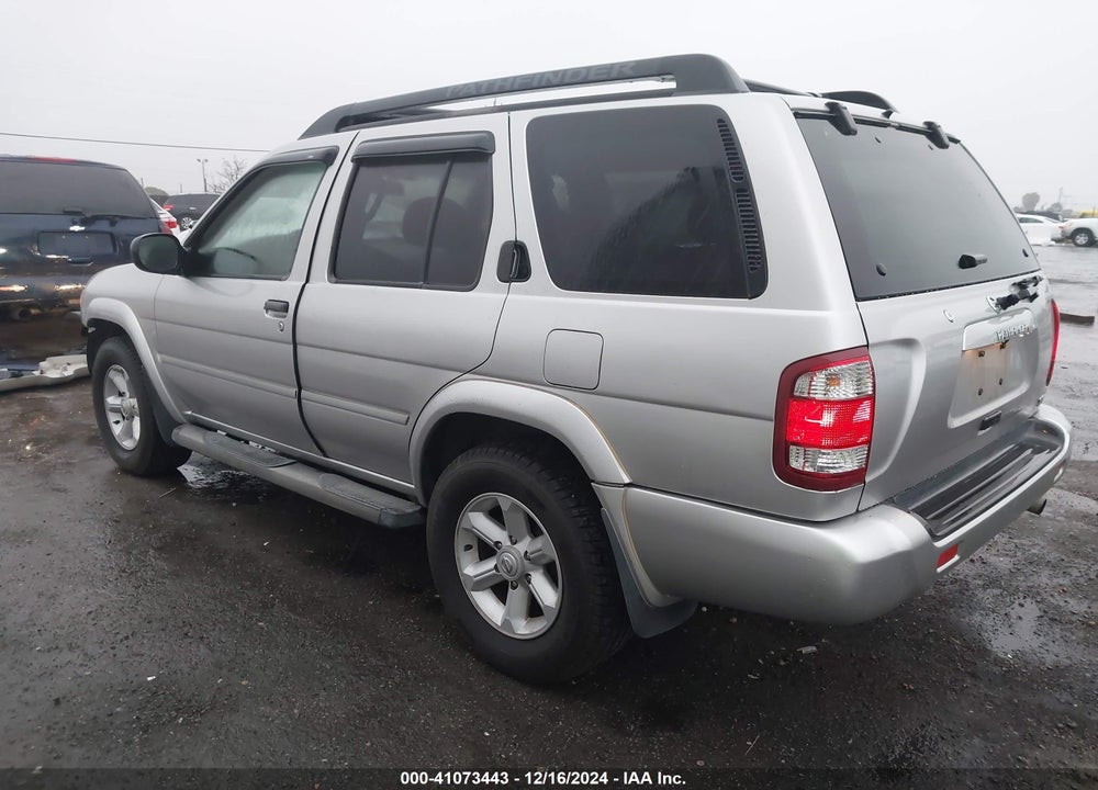 2004 NISSAN PATHFINDER SE VIN: JN8DR09X94W808426