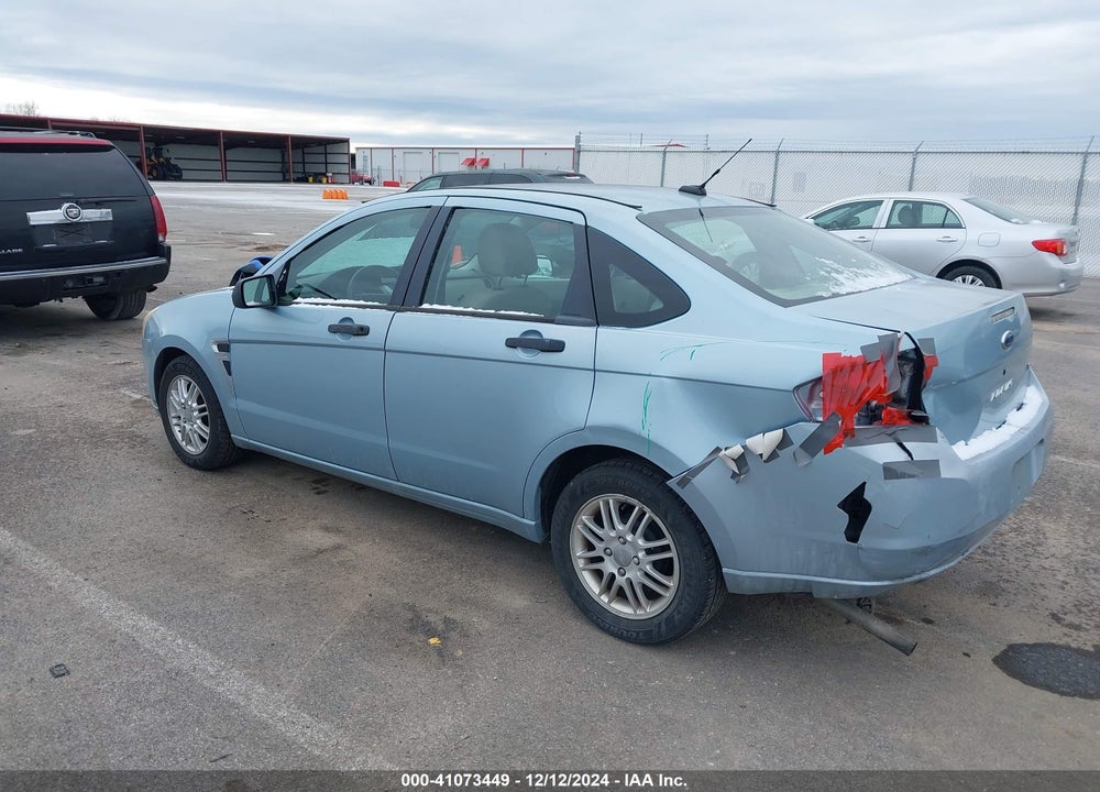 2008 FORD FOCUS SE/SES VIN: 1FAHP35N58W238350