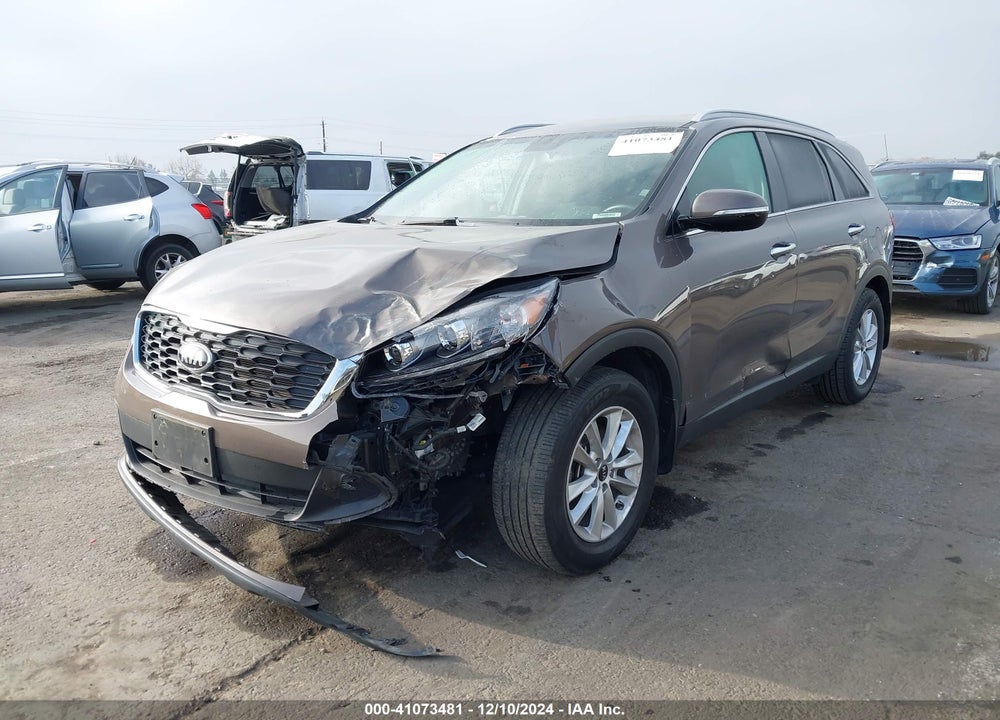 2019 KIA SORENTO 2.4L LX VIN: 5XYPG4A33KG548128