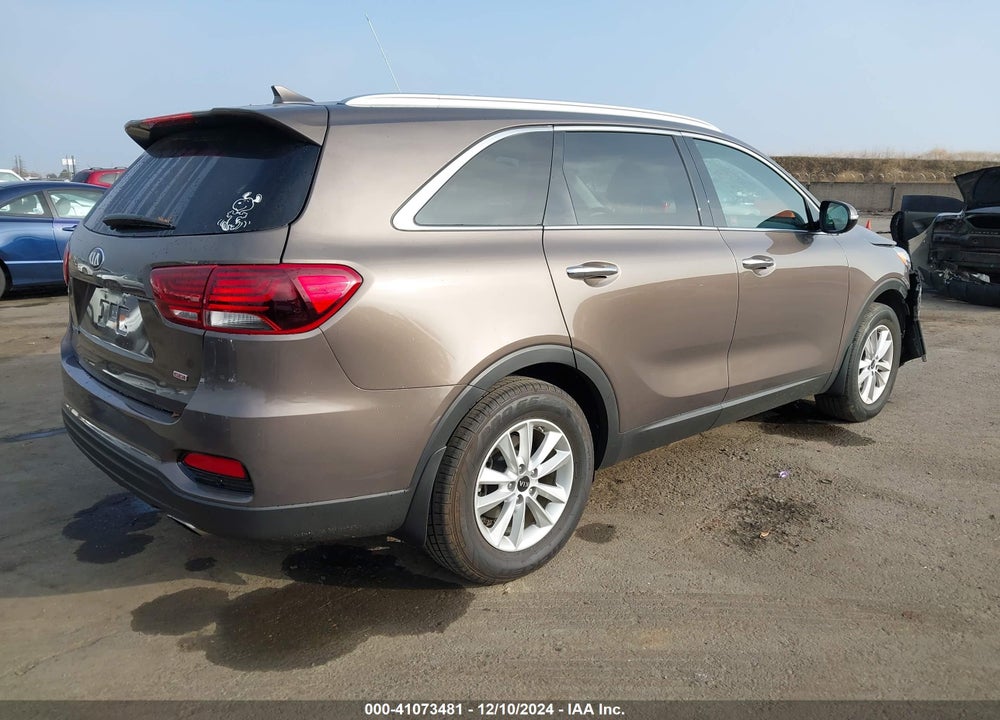 2019 KIA SORENTO 2.4L LX VIN: 5XYPG4A33KG548128