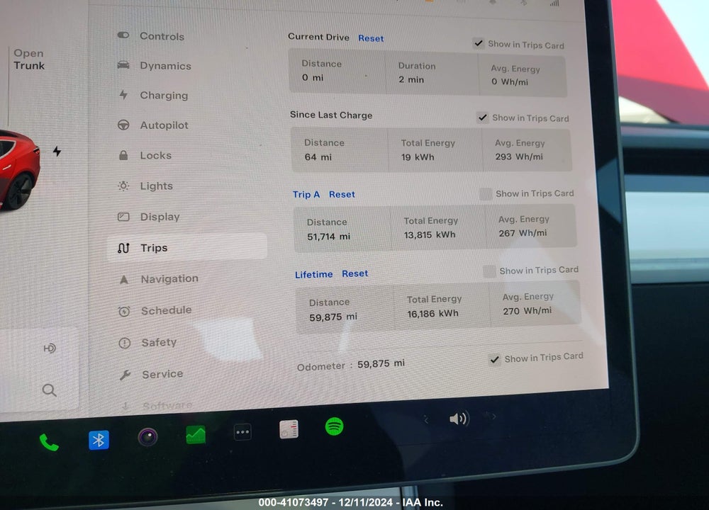 2019 TESLA MODEL 3 VIN: 5YJ3E1EB2KF390862