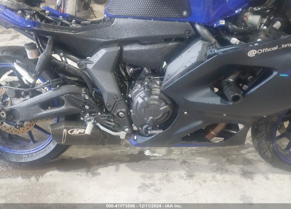 2023 YAMAHA YZFR7 VIN: JYARM38E2PA006587