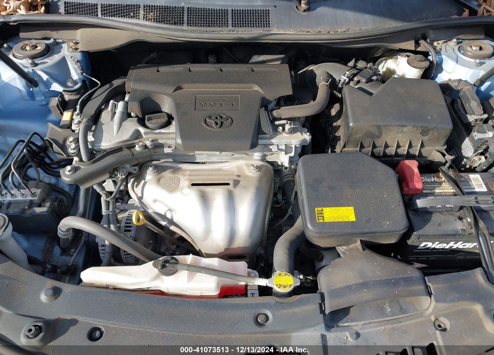 2012 TOYOTA CAMRY LE VIN: 4T1BF1FK9CU527341