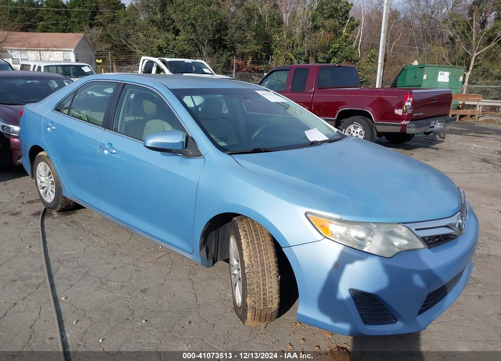 2012 TOYOTA CAMRY LE VIN: 4T1BF1FK9CU527341