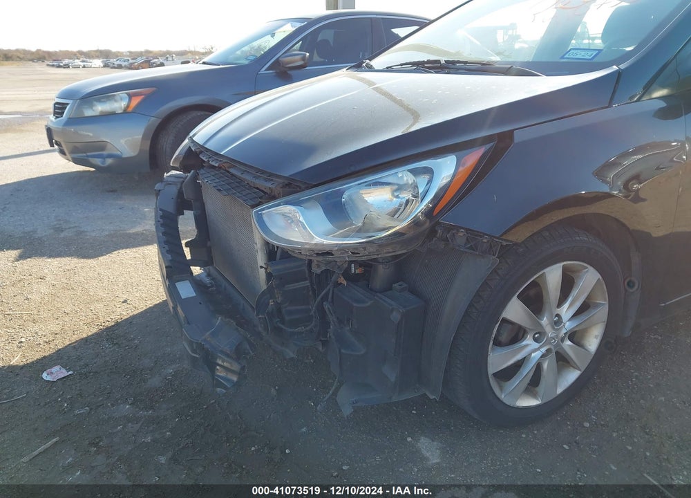 2012 HYUNDAI ACCENT GLS VIN: KMHCU4AE9CU130239