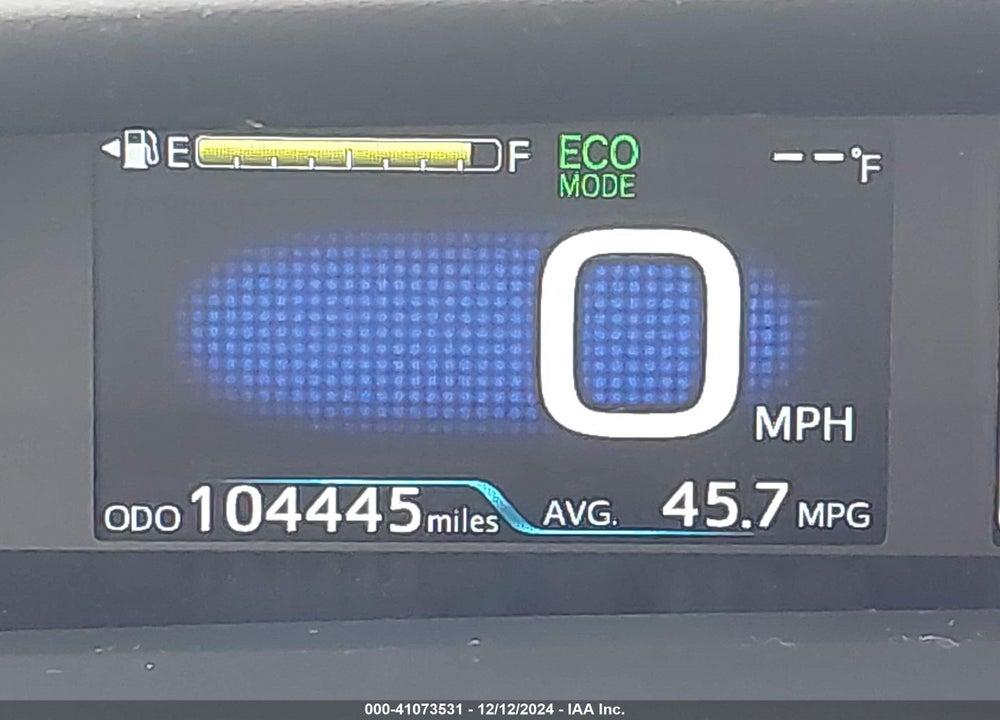 2019 TOYOTA PRIUS VIN: JTDKARFUXK3085578