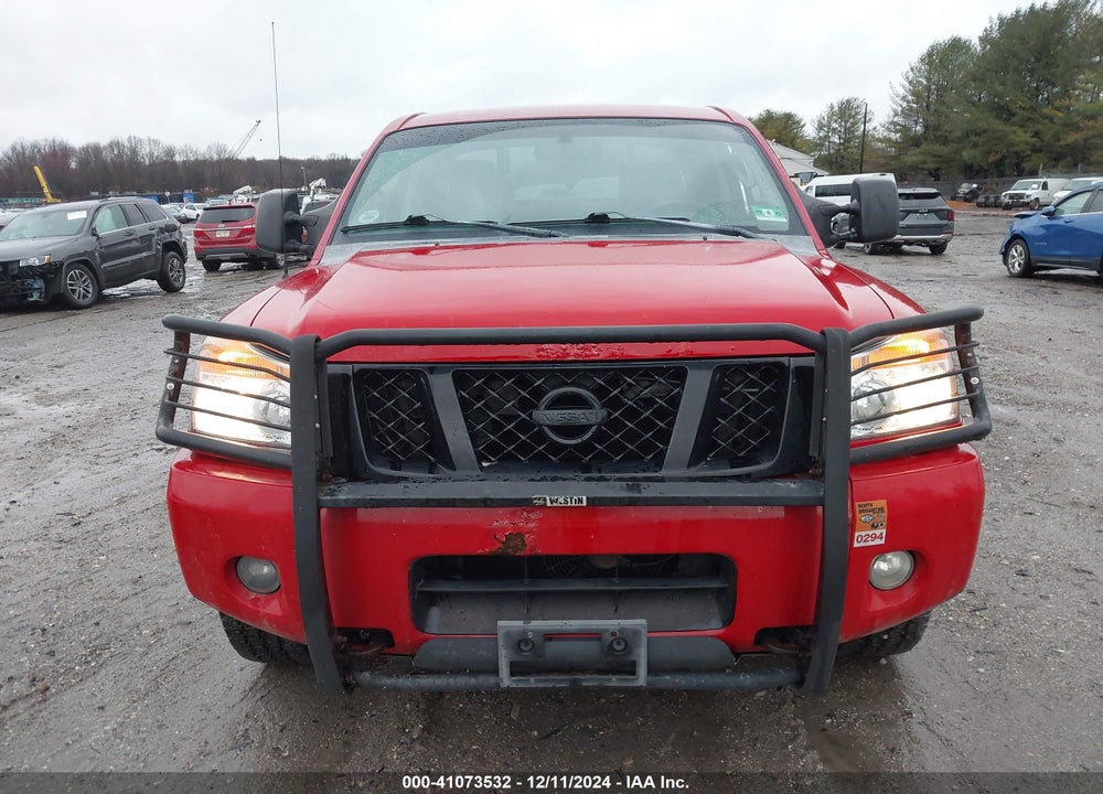 2008 NISSAN TITAN PRO-4X VIN: 1N6AA07C28N330154