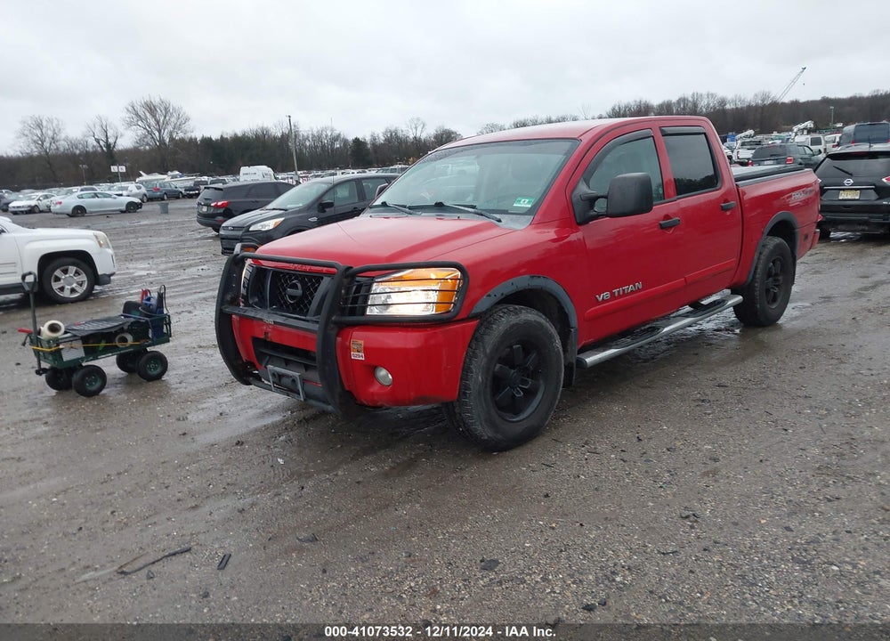 2008 NISSAN TITAN PRO-4X VIN: 1N6AA07C28N330154