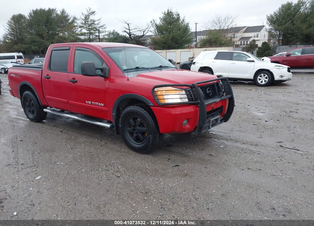 2008 NISSAN TITAN PRO-4X VIN: 1N6AA07C28N330154