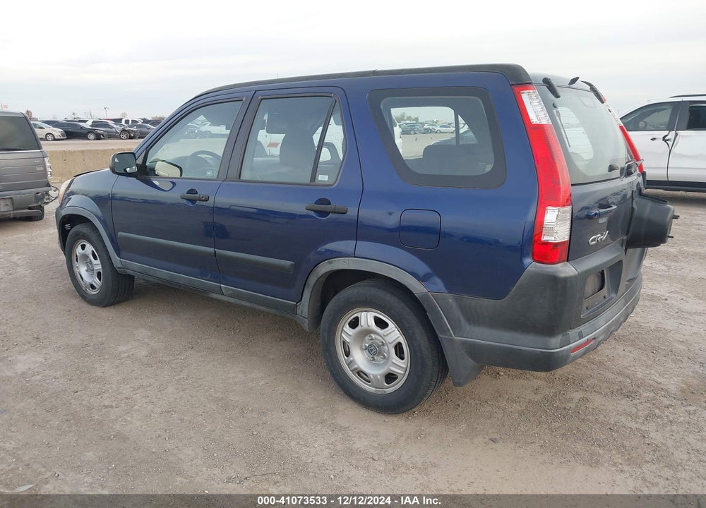 2005 HONDA CR-V LX VIN: JHLRD68505C007330