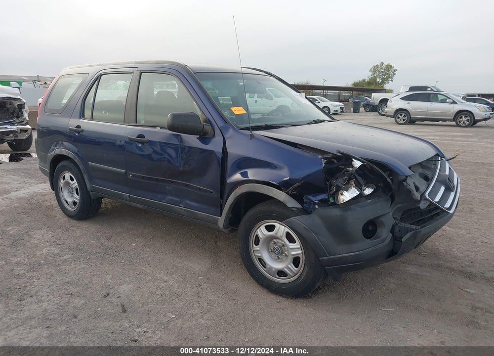 2005 HONDA CR-V LX VIN: JHLRD68505C007330
