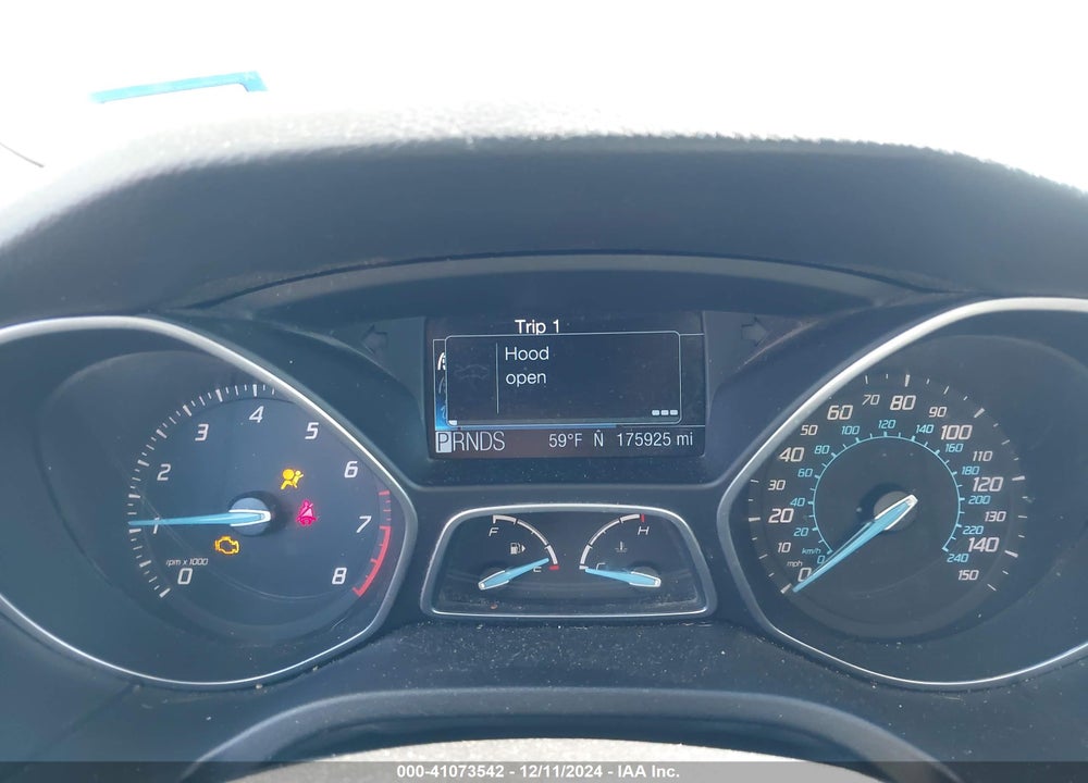 2012 FORD FOCUS VIN: 1FAHP3M20CL361801