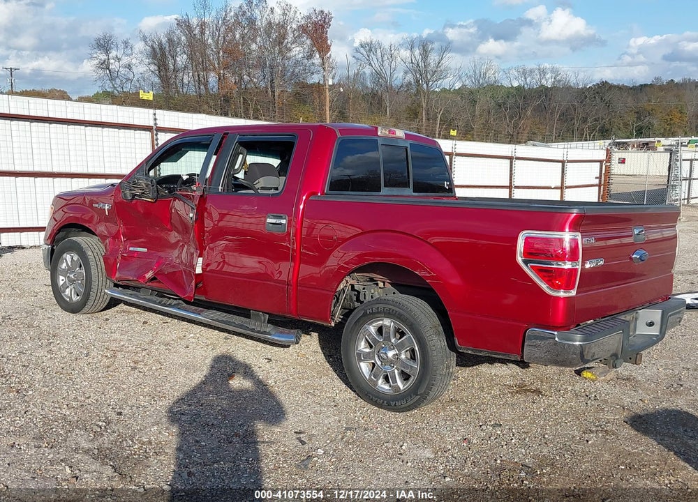 2013 FORD F-150 XLT VIN: 1FTFW1CT8DFA26837