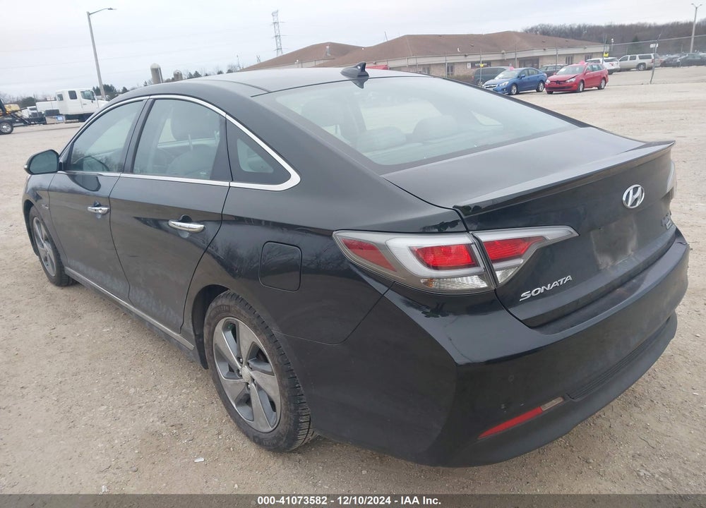 2017 HYUNDAI SONATA HYBRID LIMITED VIN: KMHE34L10HA050245