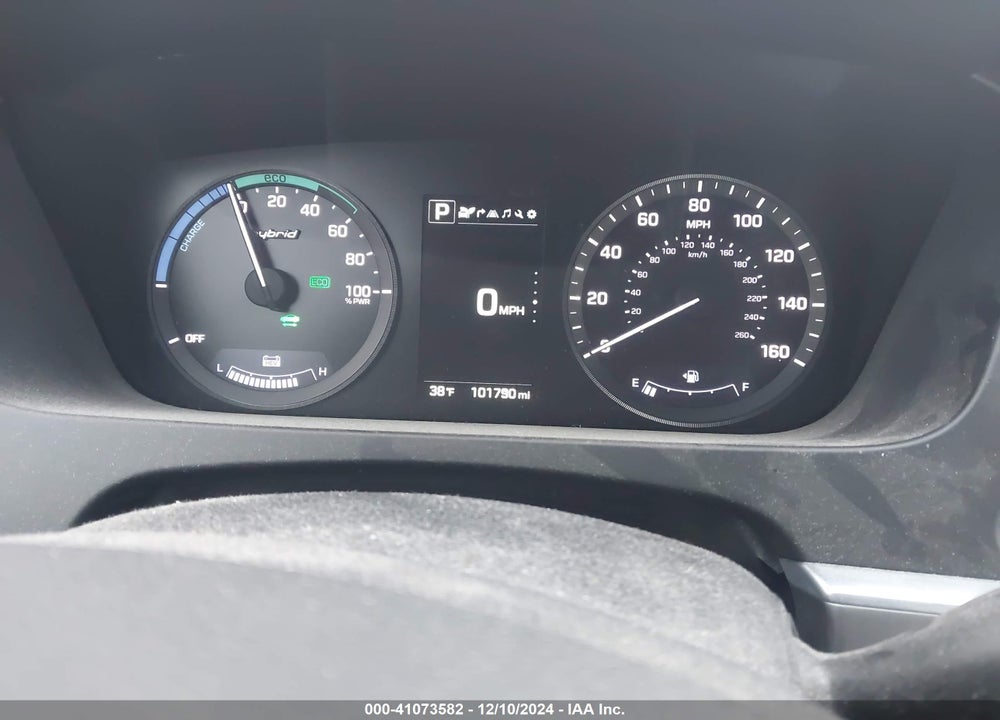 2017 HYUNDAI SONATA HYBRID LIMITED VIN: KMHE34L10HA050245