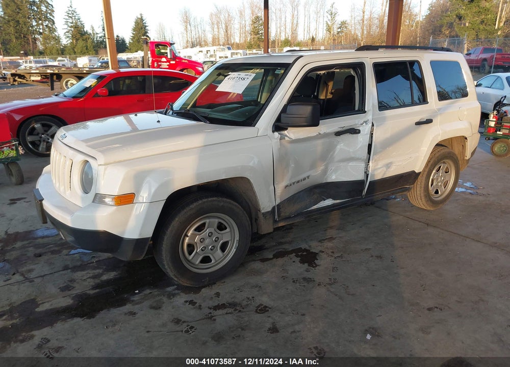 2015 JEEP PATRIOT SPORT VIN: 1C4NJPBA7FD110367