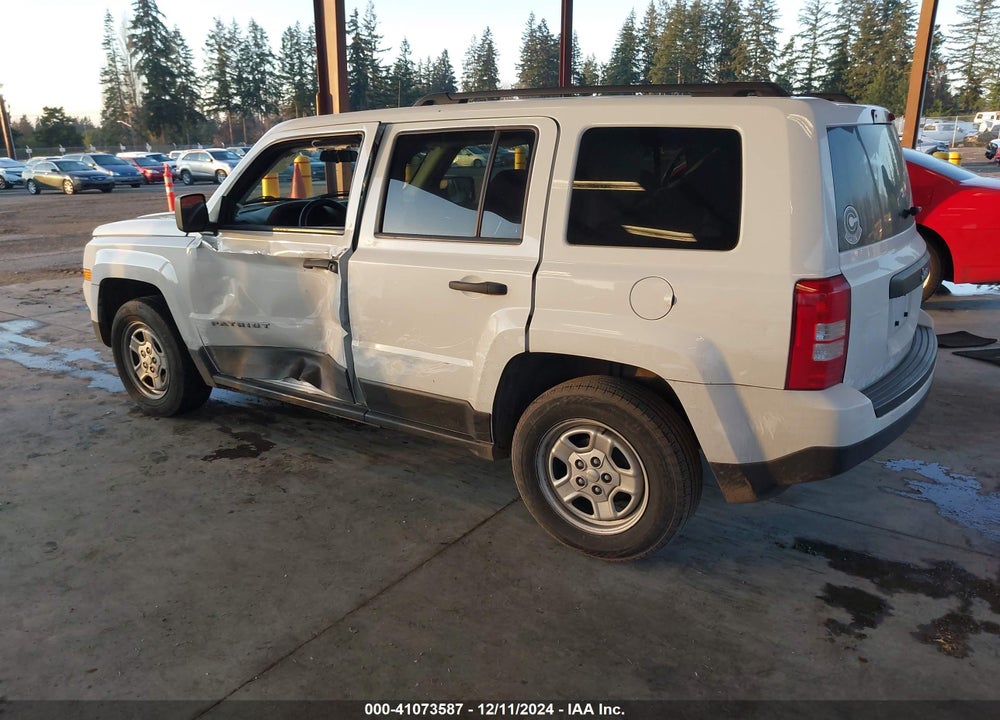 2015 JEEP PATRIOT SPORT VIN: 1C4NJPBA7FD110367