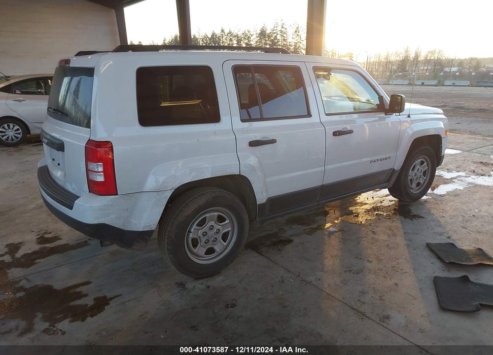 2015 JEEP PATRIOT SPORT VIN: 1C4NJPBA7FD110367