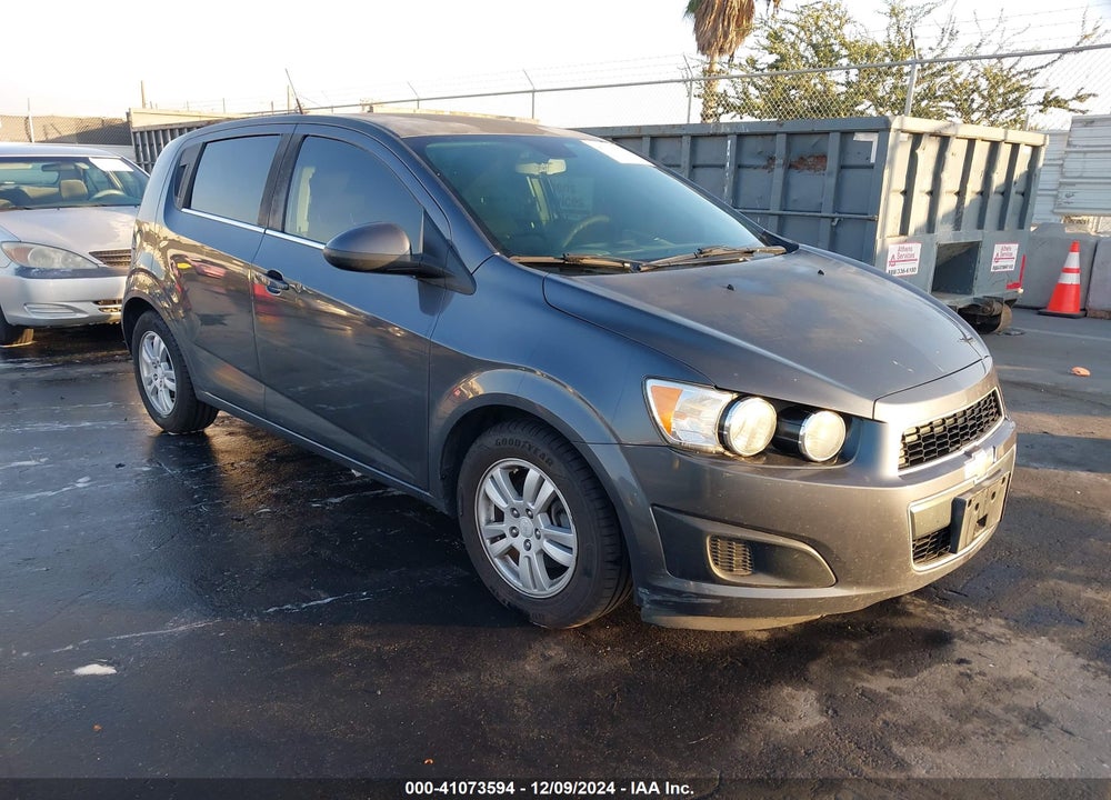 2013 CHEVROLET SONIC LT AUTO VIN: 1G1JC6SBXD4227734