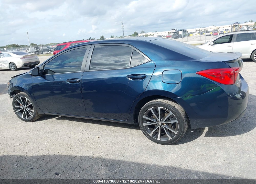 2018 TOYOTA COROLLA SE VIN: 5YFBURHE7JP796089