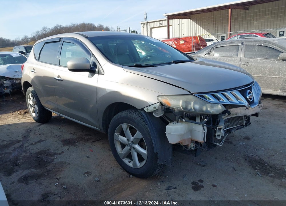 2010 NISSAN MURANO S VIN: JN8AZ1MW6AW139440
