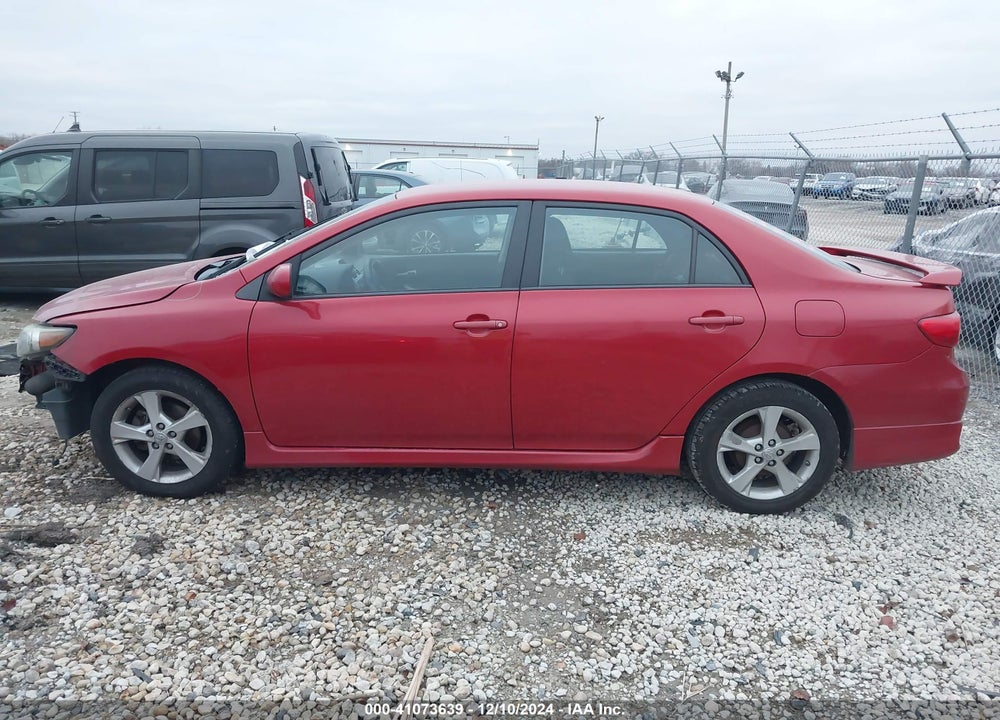 2013 TOYOTA COROLLA S VIN: 2T1BU4EE3DC922413