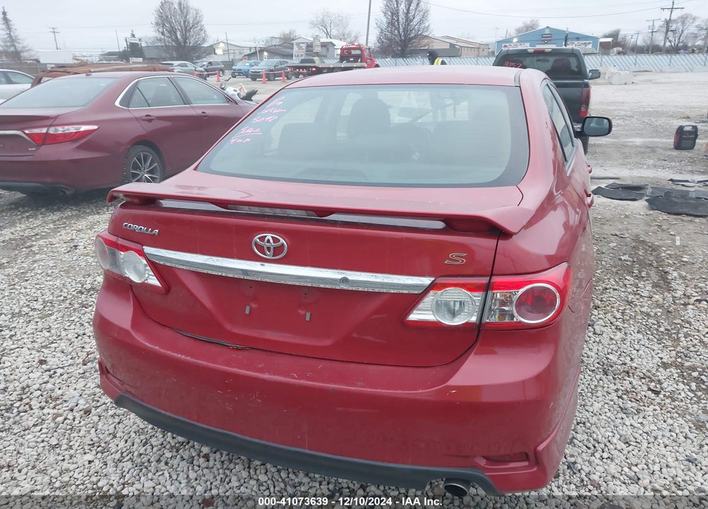 2013 TOYOTA COROLLA S VIN: 2T1BU4EE3DC922413