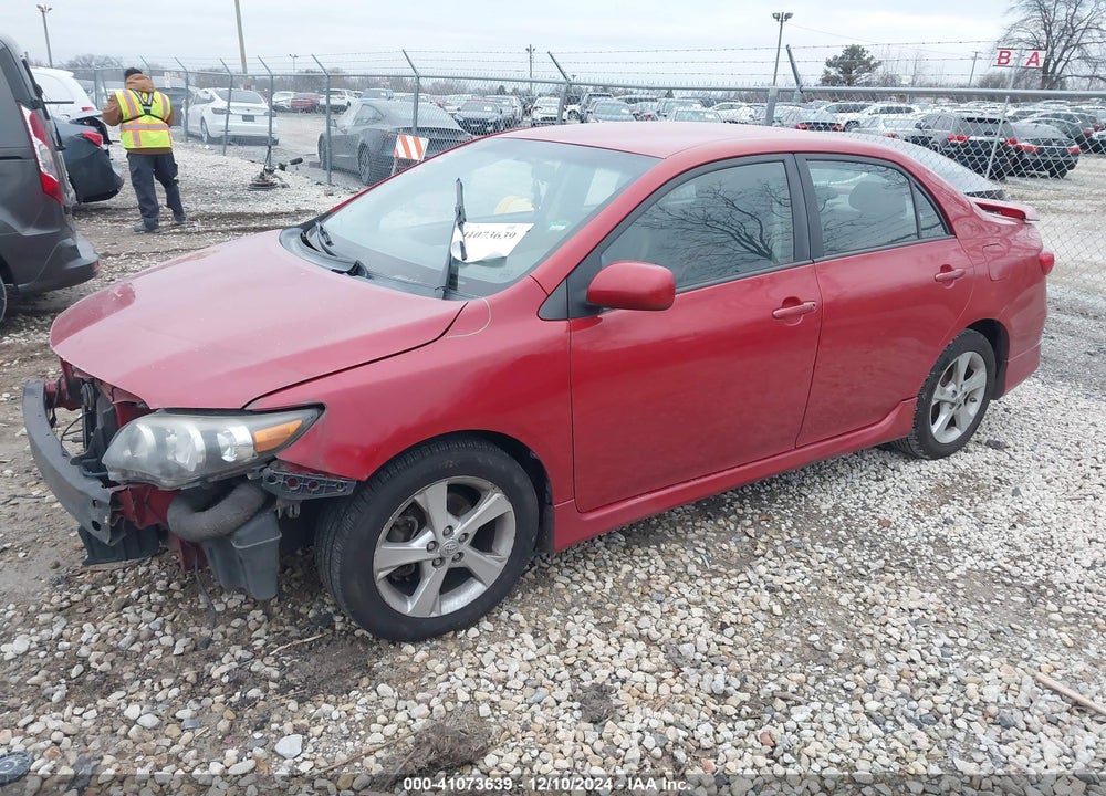 2013 TOYOTA COROLLA S VIN: 2T1BU4EE3DC922413