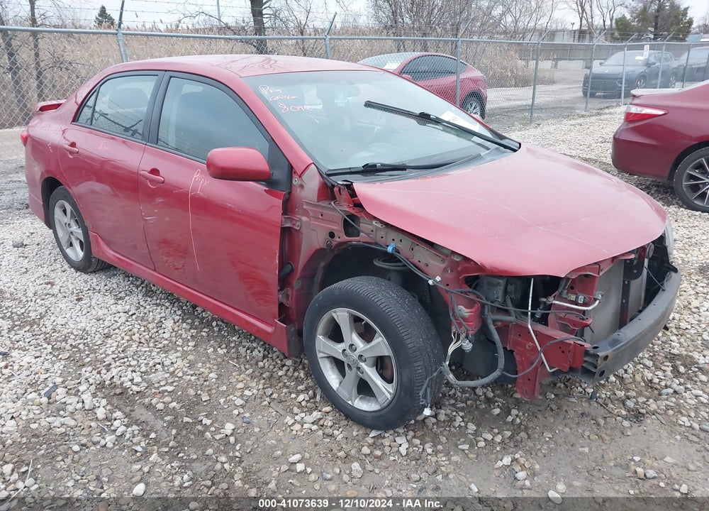 2013 TOYOTA COROLLA S VIN: 2T1BU4EE3DC922413